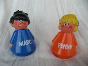 Paar Vintage Spardose Sparkasse "MARC / PENNY" DG Verlag  Wiesbaden 1979 - Bild 1 von 9