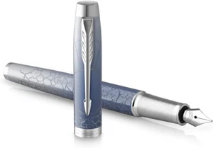 Parker IM Last Frontier Polar CT Fountain Pen Medium Nib Black Ink - Picture 1 of 3