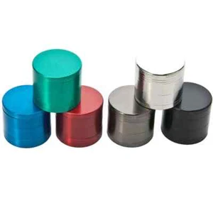 Molinillo de tabaco de metal de 4 capas aleación de zinc hierba seca hierbas especias trituradora para fumar - Imagen 1 de 7