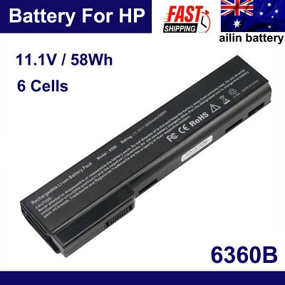 CC06 Battery for HP ProBook 6360b 6460b 6470b 6475b 6560b 6565b 6570b CC06XL NEW - image 1 of 4