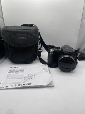 Cámara digital Fujifilm FinePix S4200 14 MP 24x zoom con manual y estuche OEM probado Foto 1 de 4
