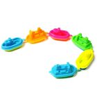 12 pièces jouets de bain bébé bateau enfants baignoire eau jeu amusant jouet flottant livraison