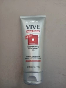 1 L'Oreal Vive For Men Thickening & Grooming Gel 6.8 fl oz - Picture 1 of 1