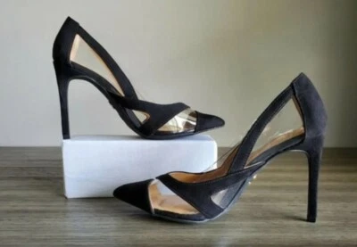 Thalia Sodi Women's Size 8 Nessy Classic Black Heels Pump Shoes Stiletto Slip On - Image 1 of 4