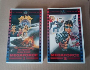 VHS Kassette - Megaforce 1 + 2 - Astro Kult Klassiker - SAMMLUNGSAUFLÖSUNG - Bild 1 von 8