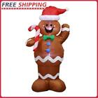 Merry Christmas LED Light Figure Inflatable Doll Model New Year Decorations