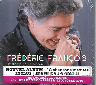 CD DIGIPACK 12 TITRES FREDERIC FRANCOIS JUSTE UN PEU D'AMOUR NEUF SCELLE - Photo 1/2