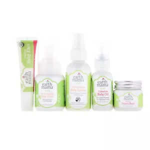 Earth Mama Baby Travel Size Baby Care Must Haves Set - 5 Items - Picture 1 of 2