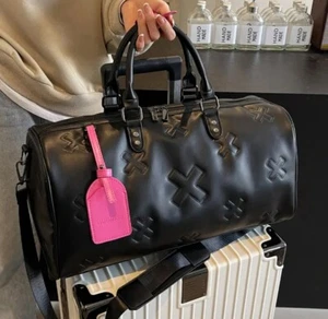 Luxury Handbags. Designer Travel Duffle Sport Bag . Women Man Bag Vintage Trend - Picture 1 of 4