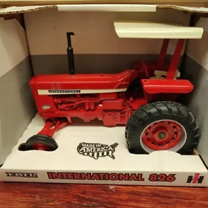 1996 Ertl 1/16 International Farmall 826 Wide Front Tractor w/Canopy #2312 NIB - Picture 1 of 7