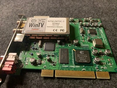 WinTV Hauppauge NTSC / NTSC-J 32562 Rev C168 TV Tuner Card - Image 1 of 3