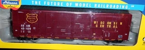 Athearn HO scale - 50' FMC Box Car - Wisconsin Central #43620 - 87361 - Picture 1 of 1