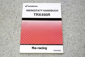 Manual de taller Quad original HONDA TRX 450 R, a partir de 2004 manual de reparación  - Imagen 1 de 1