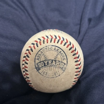 ATLANTIC LEAGUE Béisbol-Cordones Rojos y Azules.  20 aniversario Foto 1 de 3