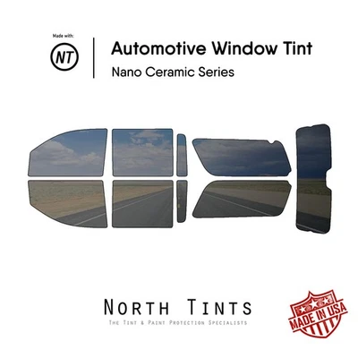 Película de tinte de ventana precortada nano cerámica para Cadillac Escalade ESV 2015-2020 Foto 1 de 4