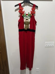 Maglione renna Born Famous donna XXL brutto Natale tuta festa - Foto 1 di 5