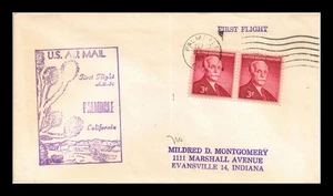 DR JIM STAMPS US COVER FIRST FLIGHT AIR MAIL AM 76 PALMDALE CALIFORNIA - Picture 1 of 2