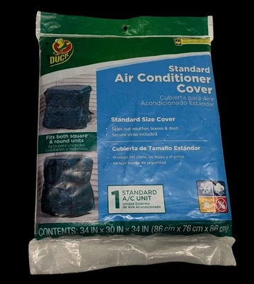 Duck Brand Standard Central Air Conditioner Cover, 34-Inch x 30-Inch x 34-Inch - Image 1 of 3