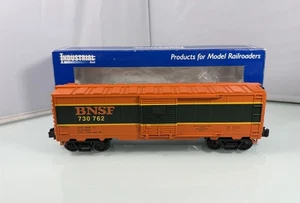 Vintage Industrial Rail Spur O O27 orange BNSF Güterwagen Rollmaterial neu mit Karton - Bild 1 von 12