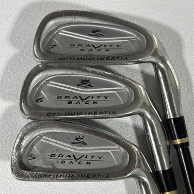 Cobra Gravity Back Optimum Inertia 5-7 Irons Graphite Stiff Flex Shaft Golf RH - Image 1 of 4