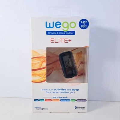 Novo e lacrado WEGO Elite+ rastreador de atividade e sono Bluetooth sem fio (estoque antigo) - Imagem 1 de 4