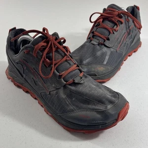 Zapatos para correr Altra Lone Peak 4 Gaiter Trap gris rojo para hombre talla 11 M AFM1855F-21 - Imagen 1 de 13