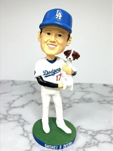 Shohei Ohtani Dodgers 2024 Decoy Dekopin Bobblehead Figure Normal Japan New - Picture 1 of 4
