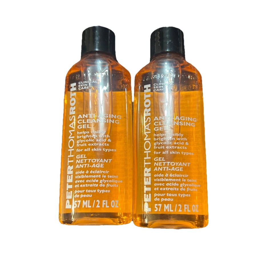 2x Gel Limpiador Antienvejecimiento Peter Thomas Roth 2oz / 57ml Sellado Sin Caja Foto 1 de 2