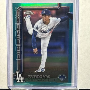 yoshinobu yamamoto Topps Chrome 92/299 World Series MVP Dodgers - Picture 1 of 2