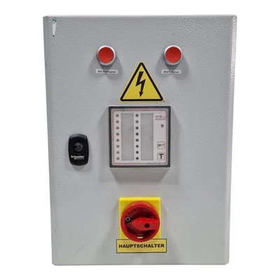 Armoire Électrique Industrielle – Non Testée / Défectueuse – Fermée Sans Clé - Photo 1/4