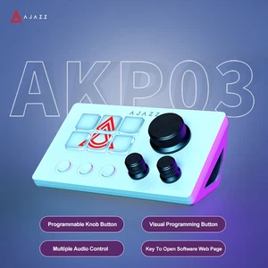AKP03E Tastiera Macro Programmabile Console Multifunzione Assistente Pannello - Foto 1 di 9