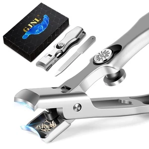 German Nail Clippers for Men Thick Nails, Large Wide Jaw Toenail Clippers - Picture 1 of 7