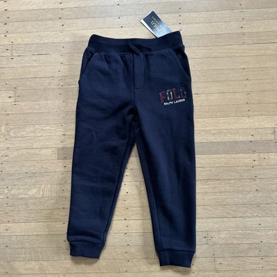 Polo Ralph Lauren Authentic Toddlers Boys Black Jogger Pants, Size 5T, NWT - Image 1 of 4