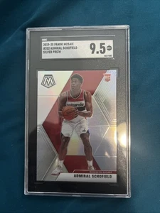 ADMIRAL SCHOFIELD RC 2019-20 PANINI MOSAIC SILVER PRIZM #202 SGC 9.5 MINT - Picture 1 of 7