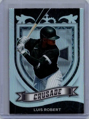 2021 Panini Chronicles #21 Luis Robert Crusade Holo - Image 1 of 2