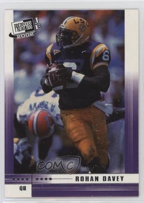 2002 Press Pass JE Rohan Davey #41 Rookie RC - Image 1 of 2