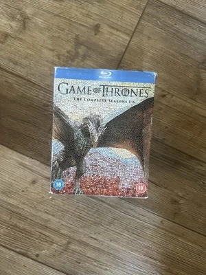 Game of Thrones The Complete Seasons 1-6 Blu-Ray 27  - Disc Set Dolby Foto 1 de 2