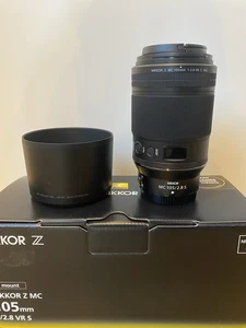 Nikon NIKKOR Z MC 105mm f/2.8 VR S Makroobjektiv - Schwarz - Bild 1 von 4