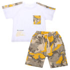 1 Set T-shirt and Pant Little Boys Toddler Boy Clothes Set Summer Outfits