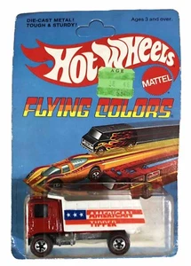 Hot Wheels Flying Colors "American Hauler/ Tipper" REDLINE Tires “UNPUNCHED” - Picture 1 of 8