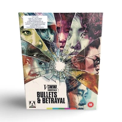 Arrow Video BULLETS & BETRAYAL Blu-ray Box Set Limited Edition Brand New Sealed
