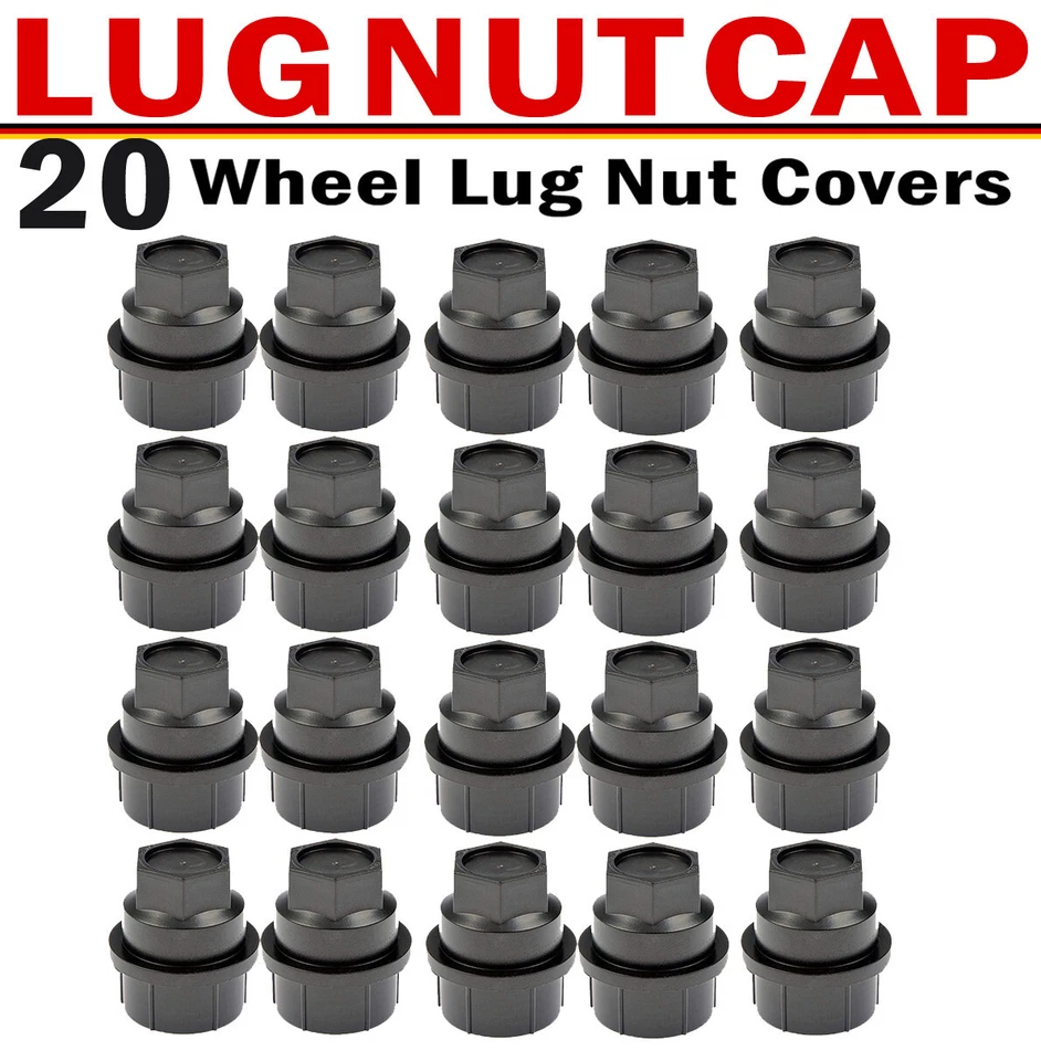 Tapa de cubierta de inserción de tuerca de rueda de 20 para Chevy GMC Yukon Tahoe Suburban Cadillac Foto 1 de 4