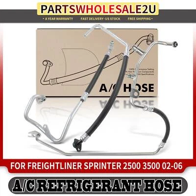 Conjunto de manguera de líquido y succión de aire acondicionado para Freightliner Sprinter 2500 3500 Foto 1 de 4