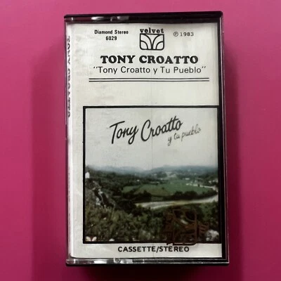 Tony Croatto Y Tu Pueblo - Cassette Tape Velvet 1983 Latin Puerto Rico Pop Salsa - Image 1 of 4
