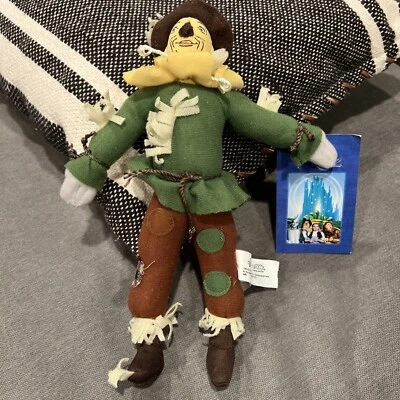 10" ESPANTAPÁJAROS DEL MAGO DE OZ**Muñeco de peluche, juguete de peluche Nanco nuevo con etiquetas Foto 1 de 4