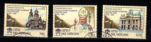 VATICANO 1996 Papa Paolo II - 50° di sacerdozio serie OBLITERATA - Bild 1 von 1