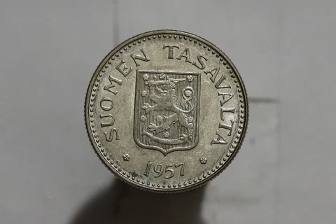 🧭 FINLAND 200 Markkaa 1957 - Silver B50 #Z4525 Cover