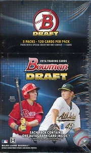 2016 Bowman Draft Baseball Super Jumbo Hobby Box - Bild 1 von 1