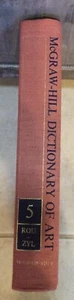 McGraw Hill Dictionary Of Art Vol 5 1969 Rouault - Zyl - Picture 1 of 10