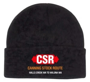 CSR Canning Stock Route BEANIE - CSR embroidered logo Western Australia - Picture 1 of 10